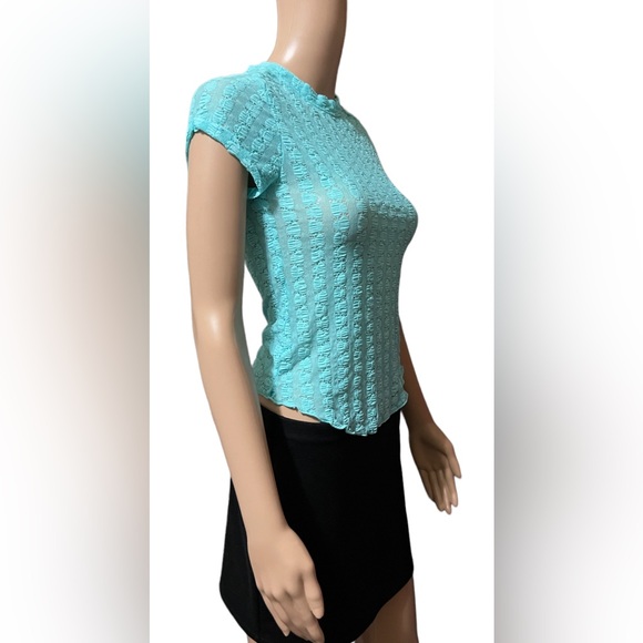 Free People Textured Tee Size XS NWoT - Picture 4 of 11